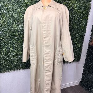 Burberry Cream Long Coat